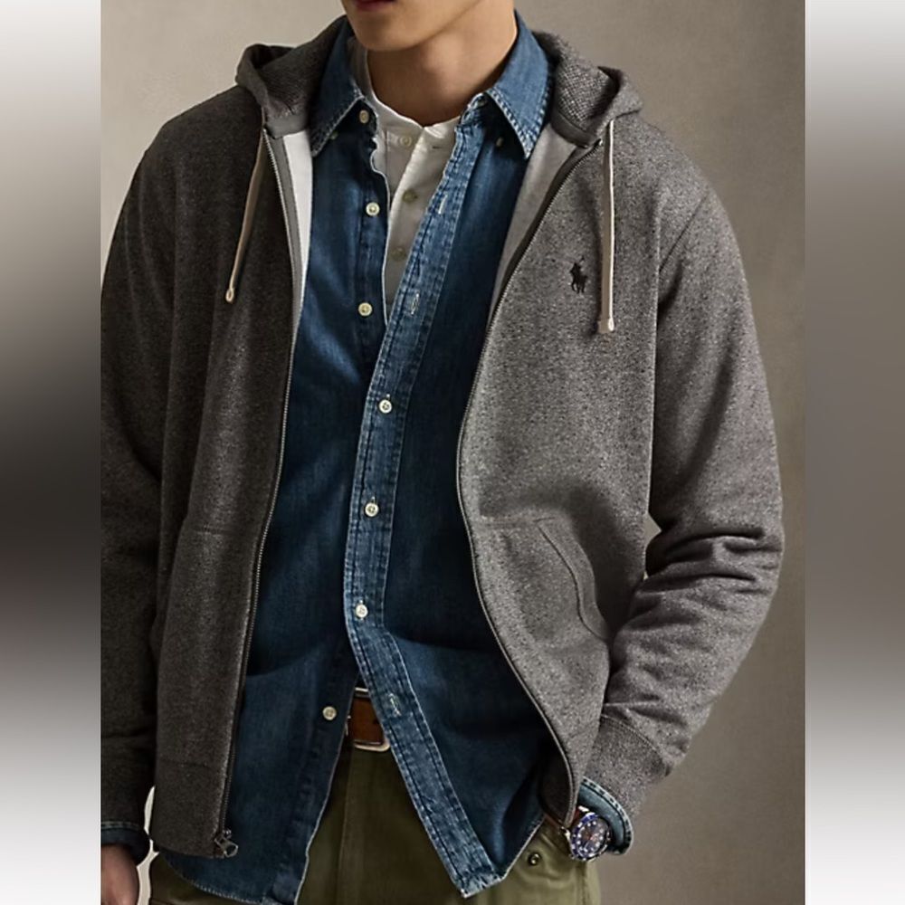 Polo Ralph Lauren Classic Full Zip Hooded Swearshirt L